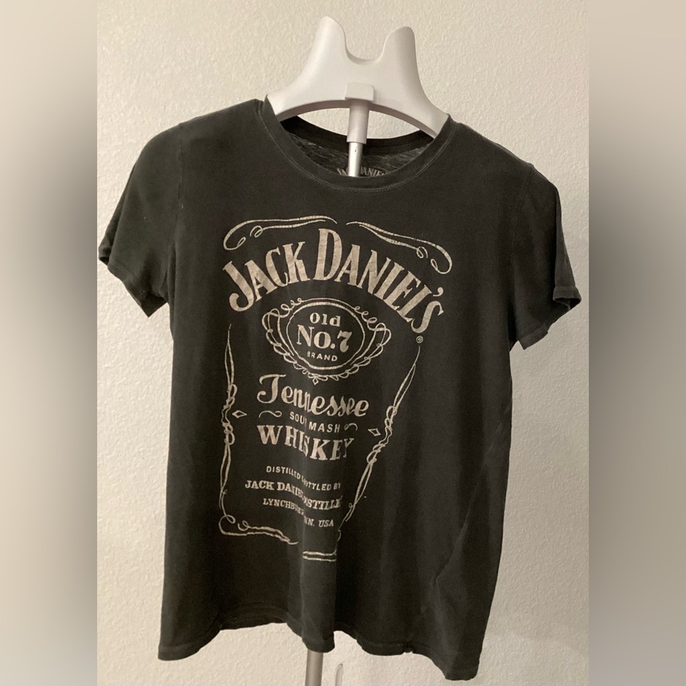 Lucky Brand Black Graphic Tee - Short Sleeve